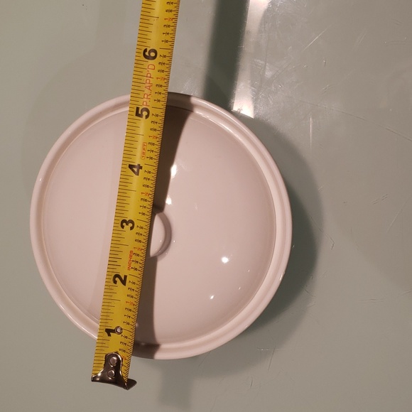 Crate & Barrel 6 White Bowls with Lid - Picture 6 of 8